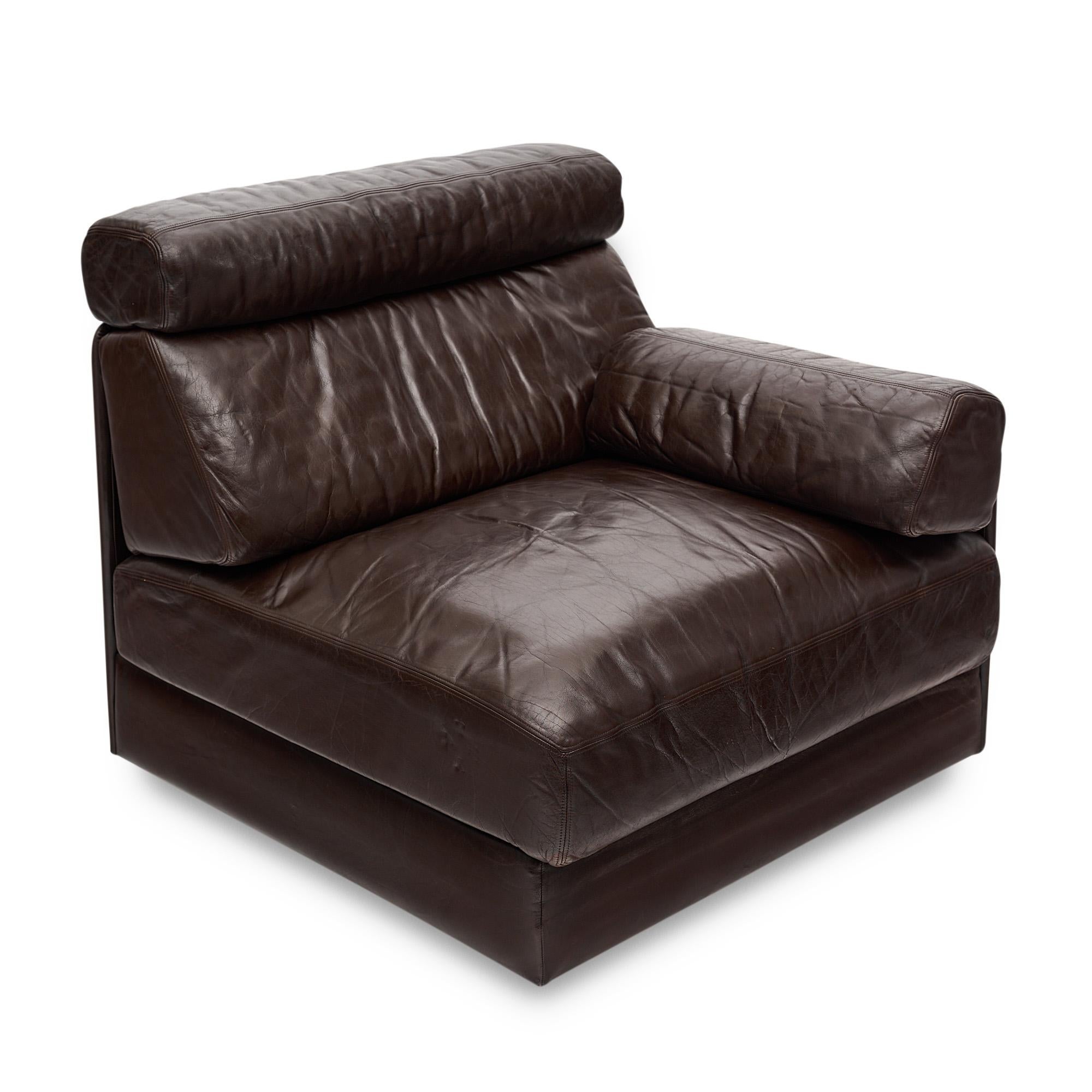 DeSede DS 76 Vintage Leather Sofa For Sale 1