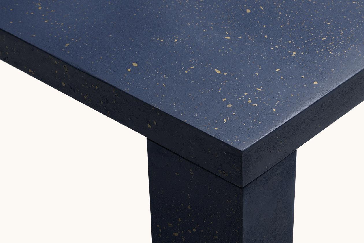 Moderne De Sede Grande table à manger DS-777 en pierre de lapislazuli par Bruno Fattorini en vente