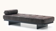 De Sede DS 80 Daybed in Black Upholstery by De Sede Design Team