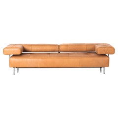 De Sede DS-880/23 Comfortable Sofa in Cuoio Leather Seat and Back Upholstery