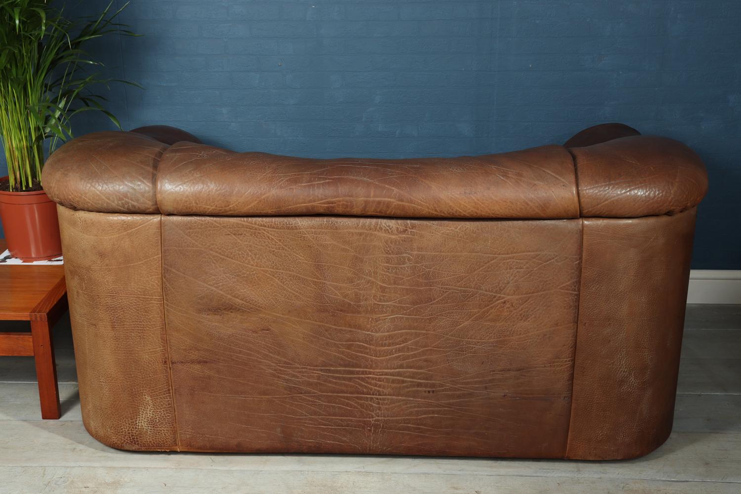 De Sede DS45 Sofa in Brown Neck Leather 5