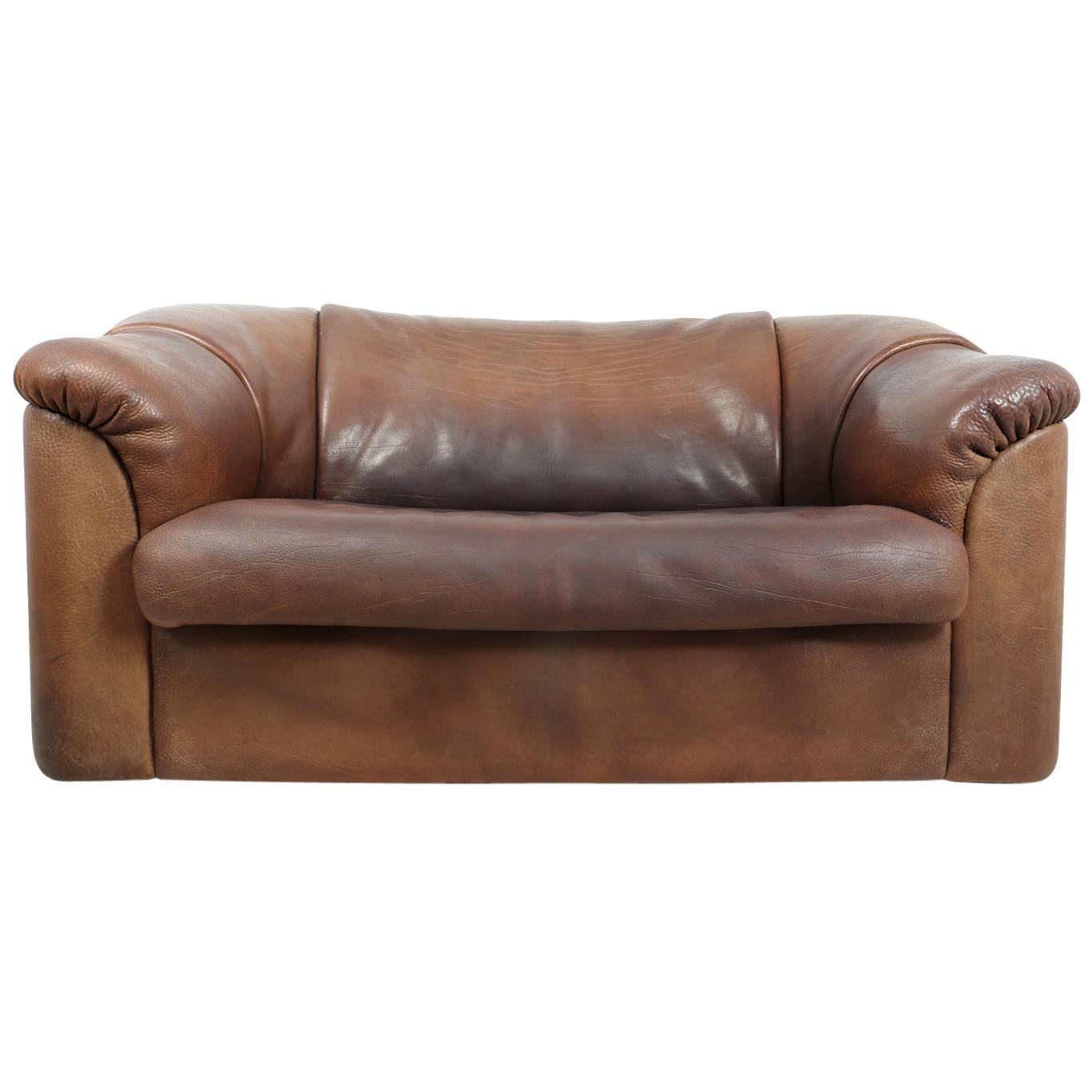 De Sede DS45 Sofa in Brown Neck Leather