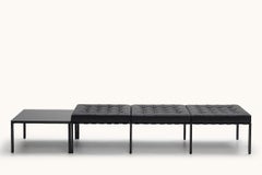 Tabouret De Sede KT-221 en tissu noir par Kurt Thut