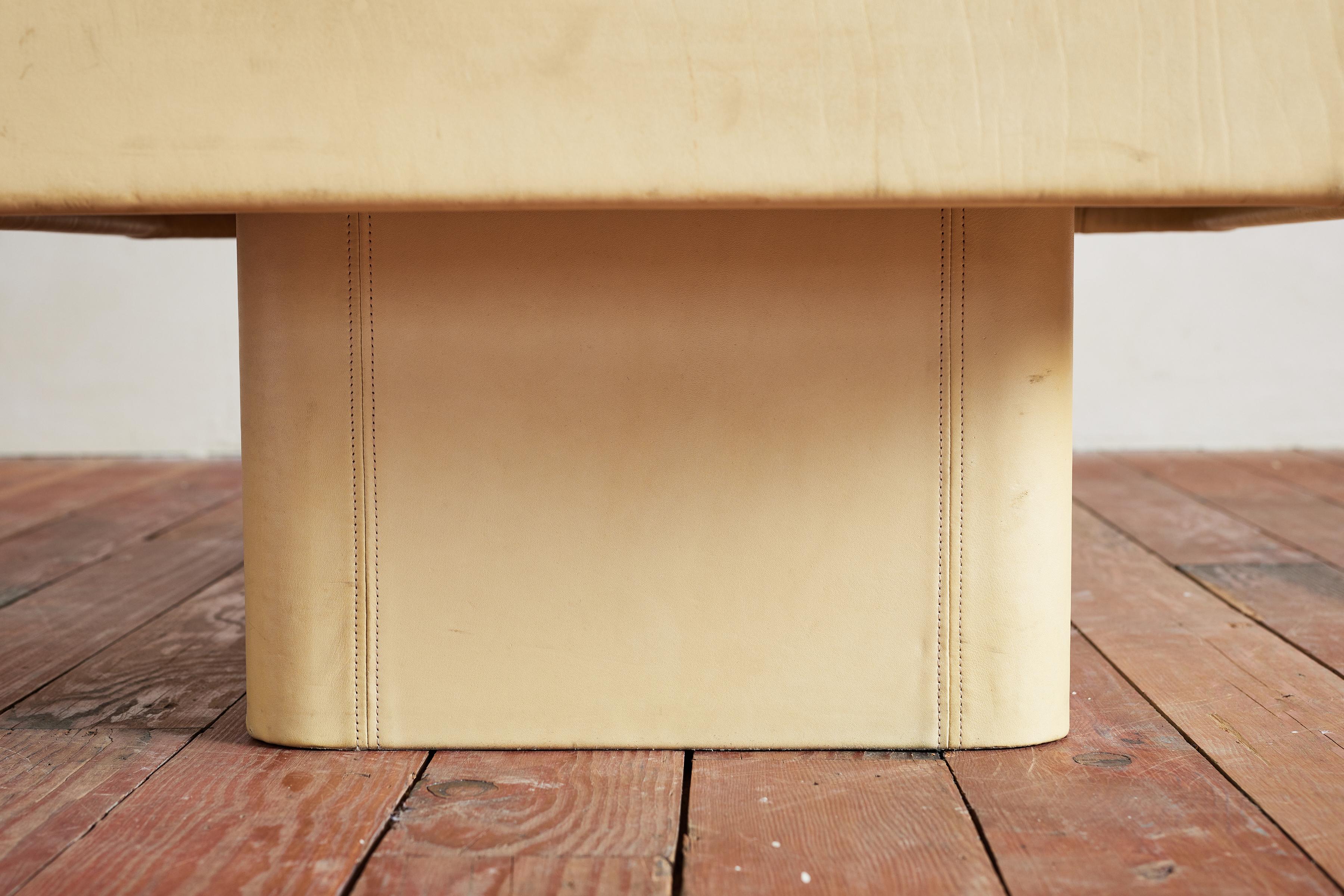 Desede Leather Coffee Table 7