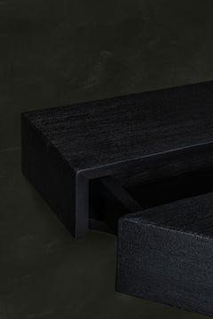 Mesa consola Désenchantée de bronce fundido de William Guillon