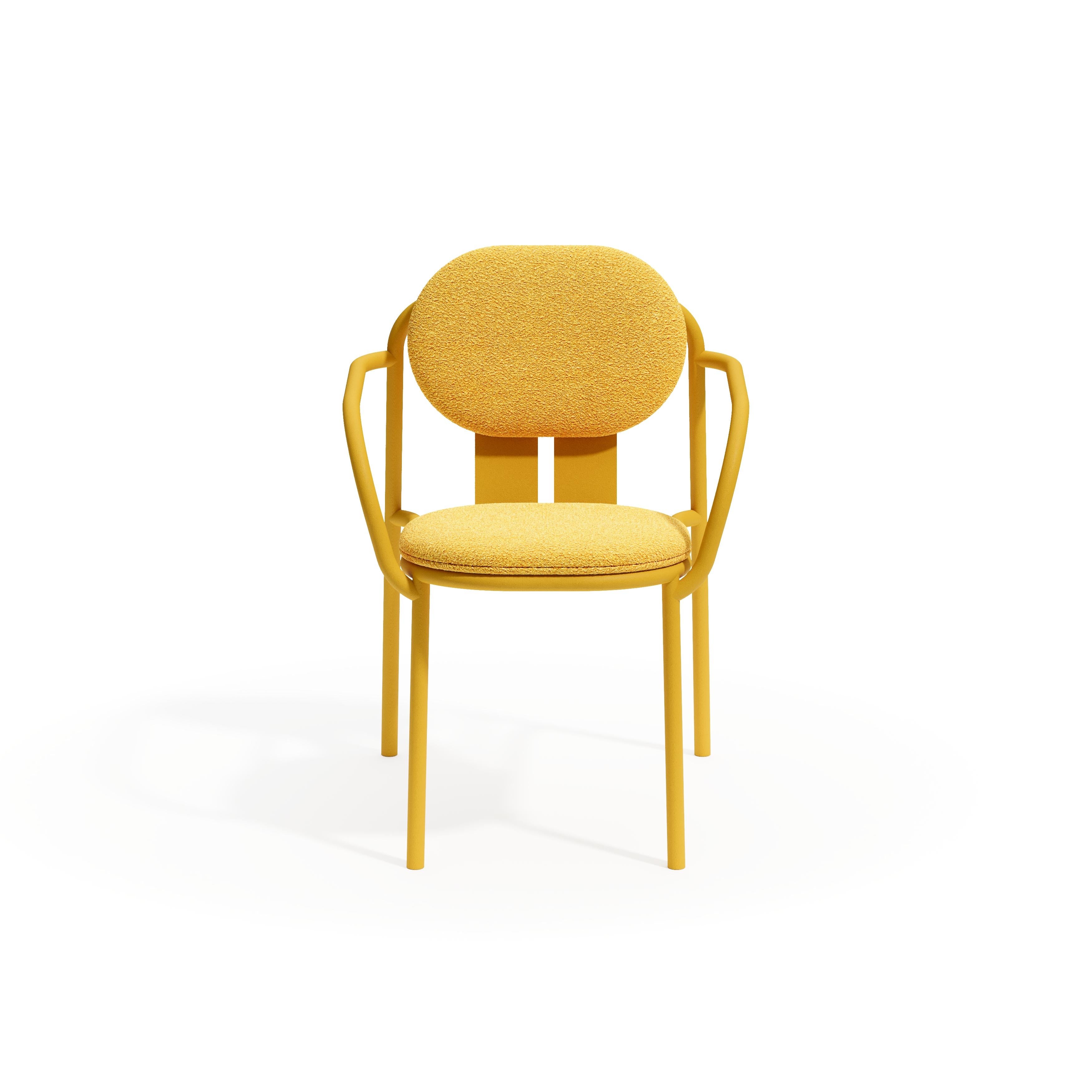 Sillón desierto de aluminio con asiento mullido by Joyf Moderno en venta