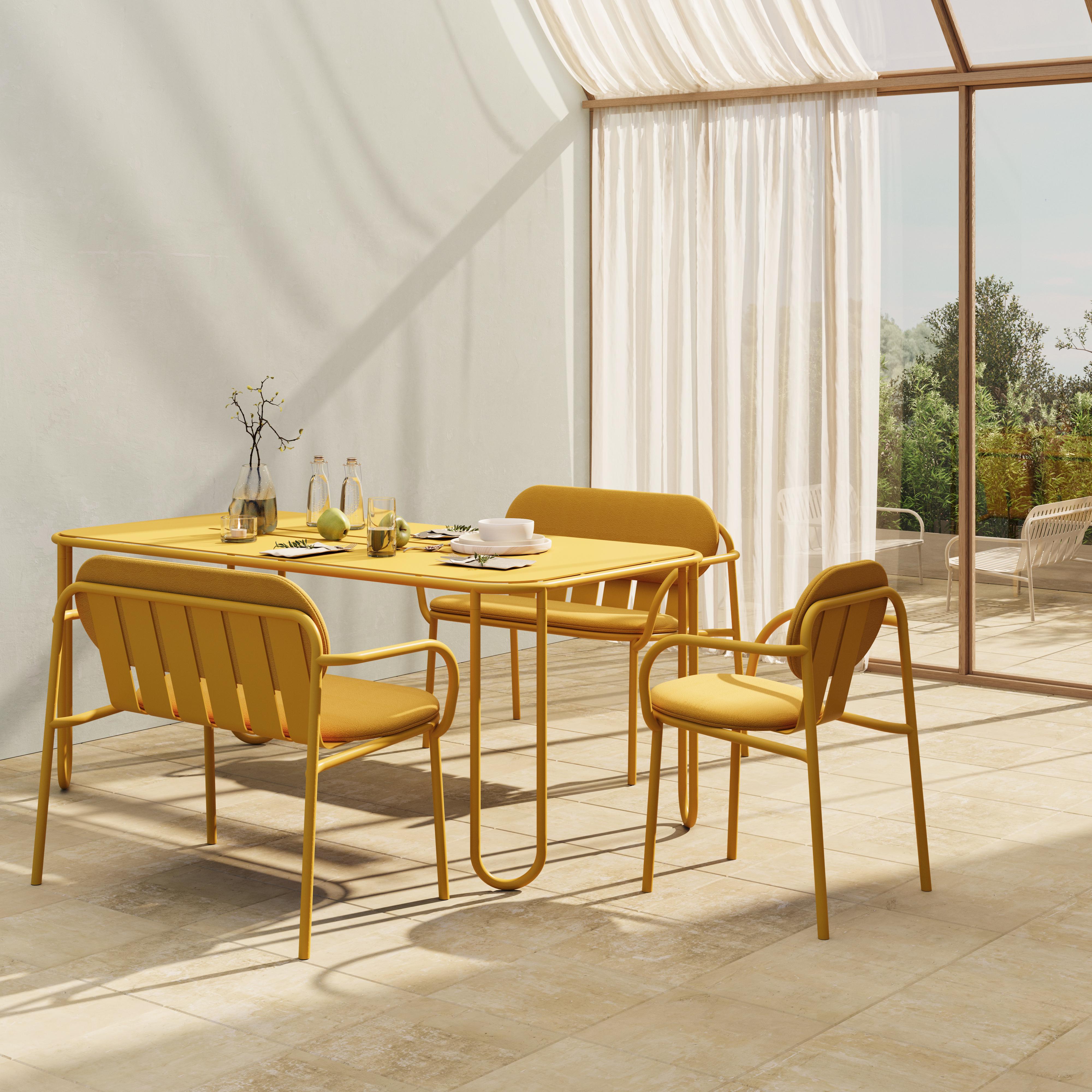 Sillón desierto de aluminio con asiento mullido by Joyf Aluminio en venta