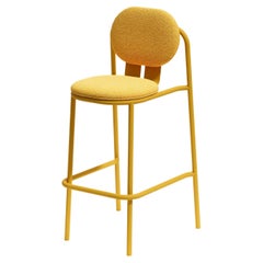 Tabouret de bar en aluminium avec assise souple Joyf