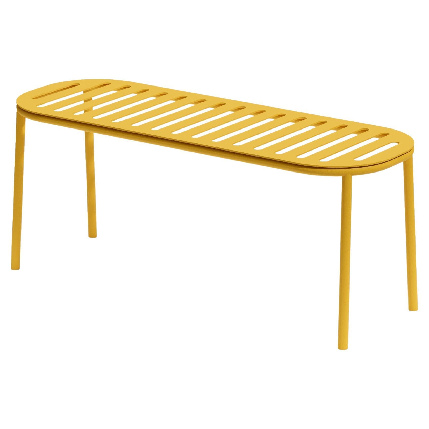 Desert aluminium bank mit metall sitzfläche by Joyf im Angebot