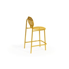 Taburete Desert de aluminio con asiento de metal by Joyf