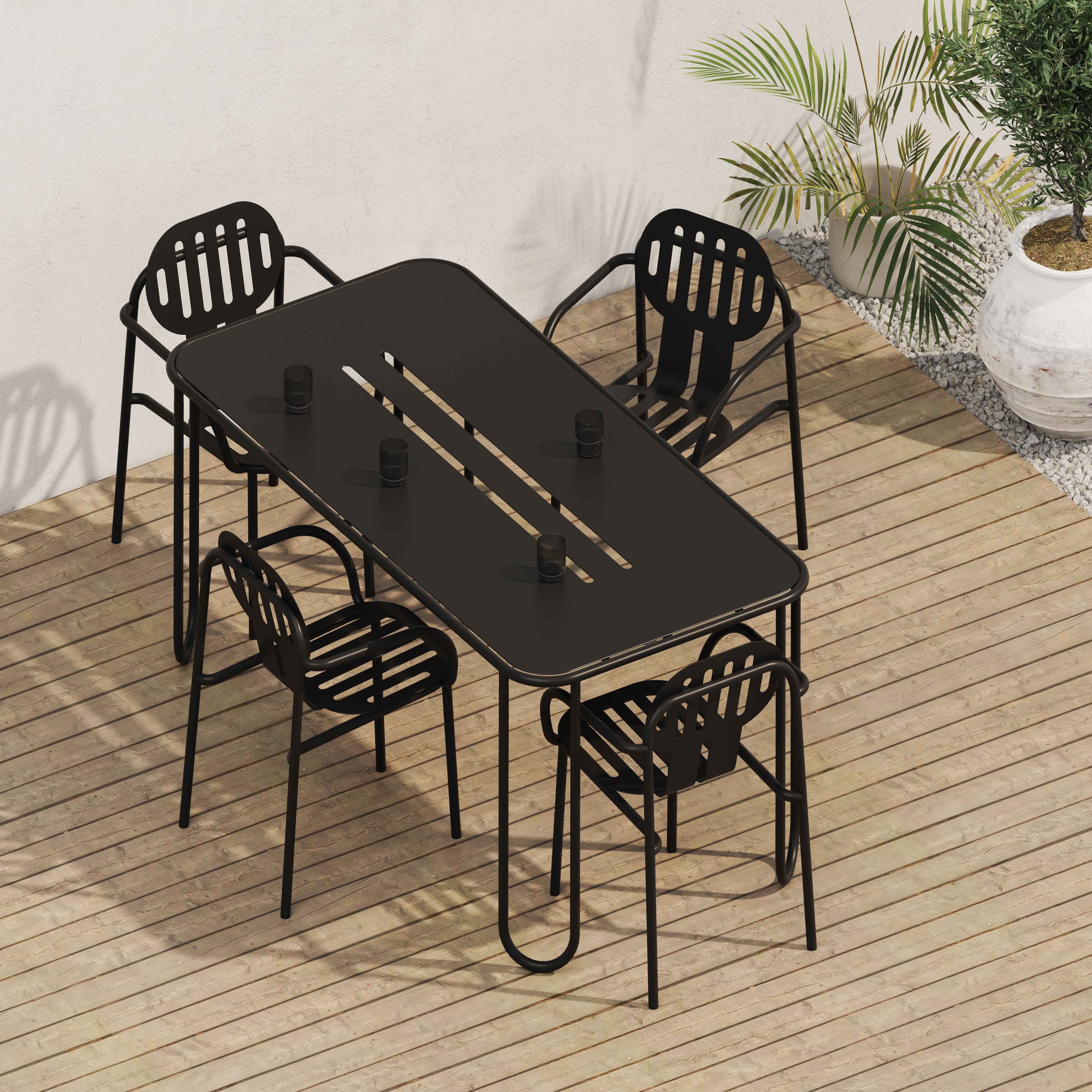 Mesa de comedor Desert de aluminio con tablero de metal by Joyf en Nuevo estado para la venta en LUBLIN, PL