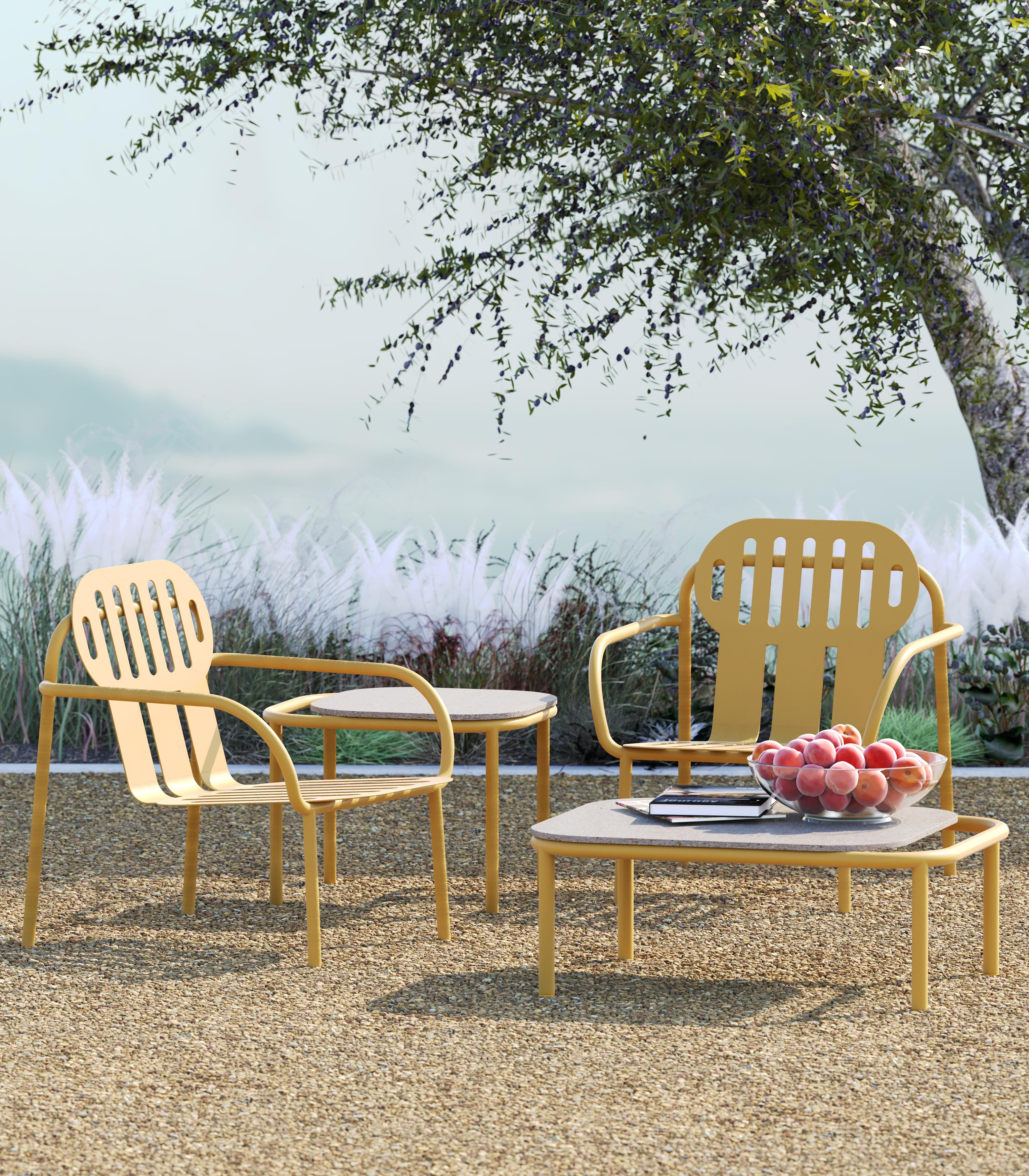 Sillón Desert de aluminio con asiento mullido by Joyf en venta 2