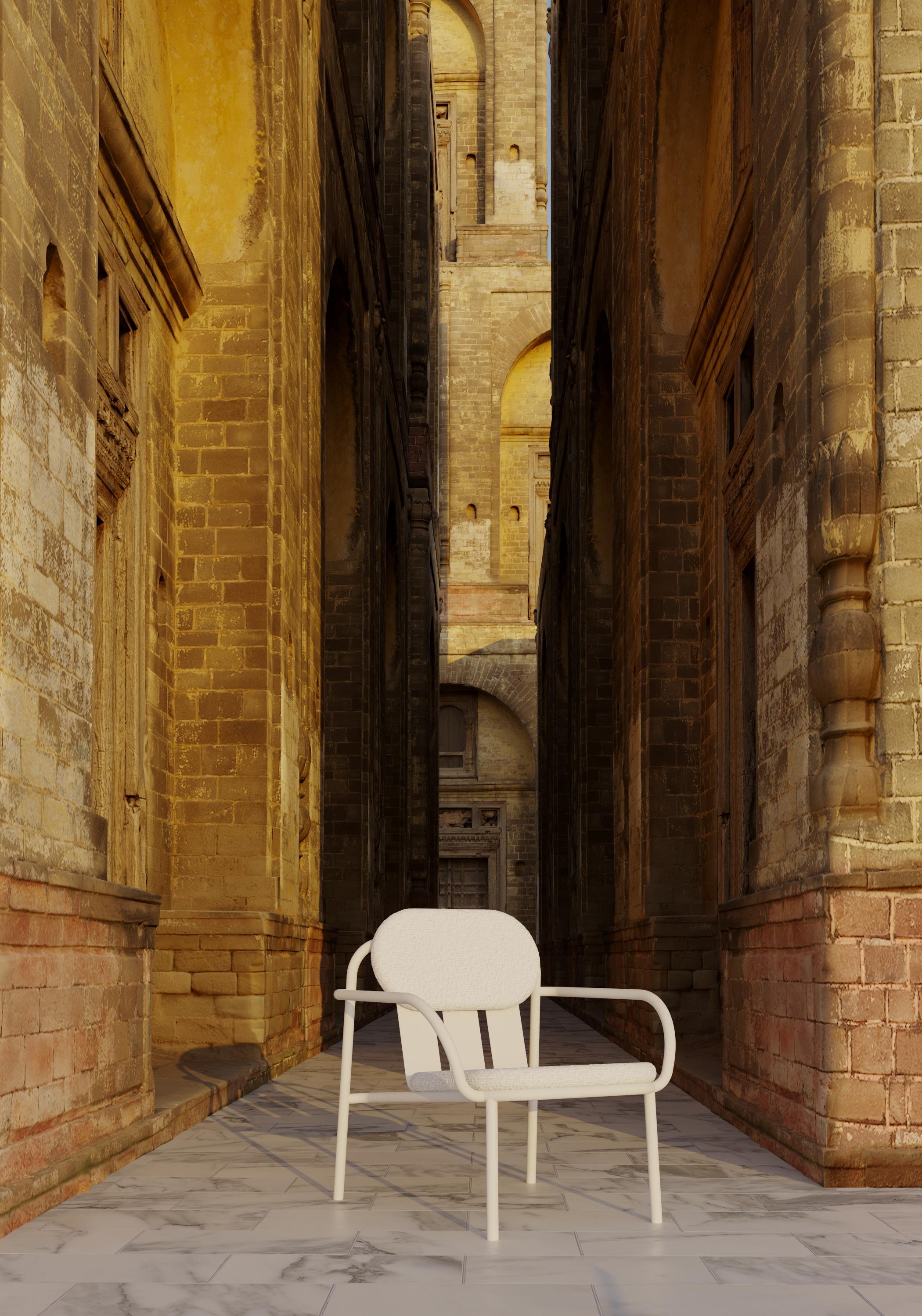 Sillón Desert de aluminio con asiento mullido by Joyf en venta 4