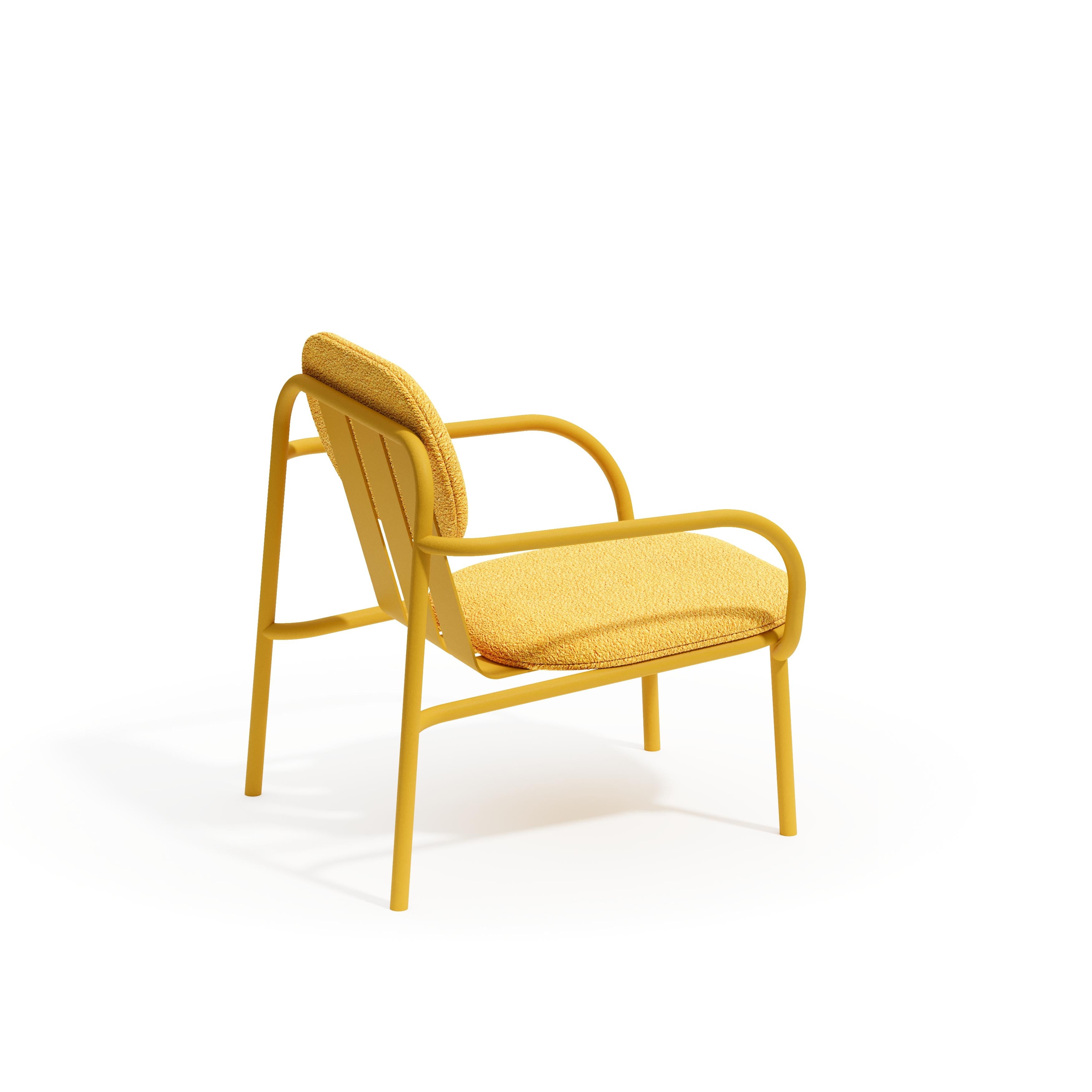 Sillón Desert de aluminio con asiento mullido by Joyf Moderno en venta