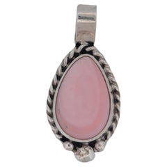 Wüstenblüte  Handgefertigte Muschelschale aus Sterlingsilber der amerikanischen Ureinwohner  Anhänger