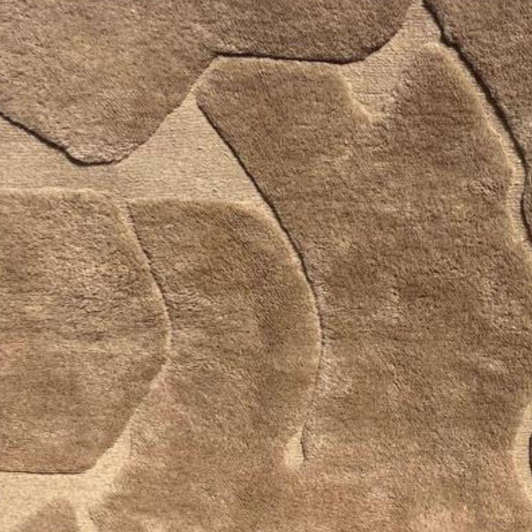 Moroccan DESERT DUNES Berber Wool Rug Modern Handwoven Large Minimalist Contemporary For Sale
