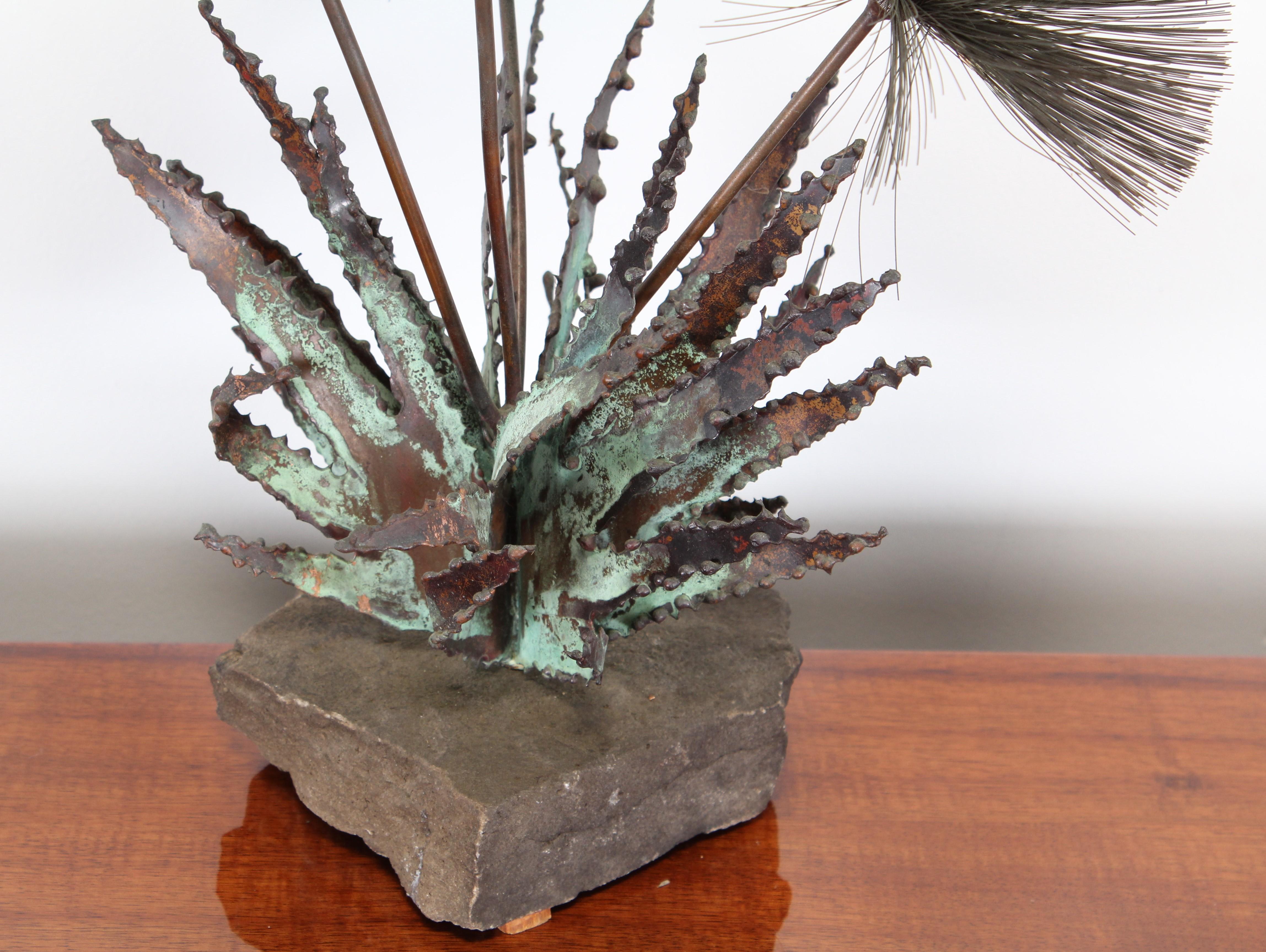 Desert Flowers Sculpture by John Steck, 1960s In Good Condition In Hamburg, PA