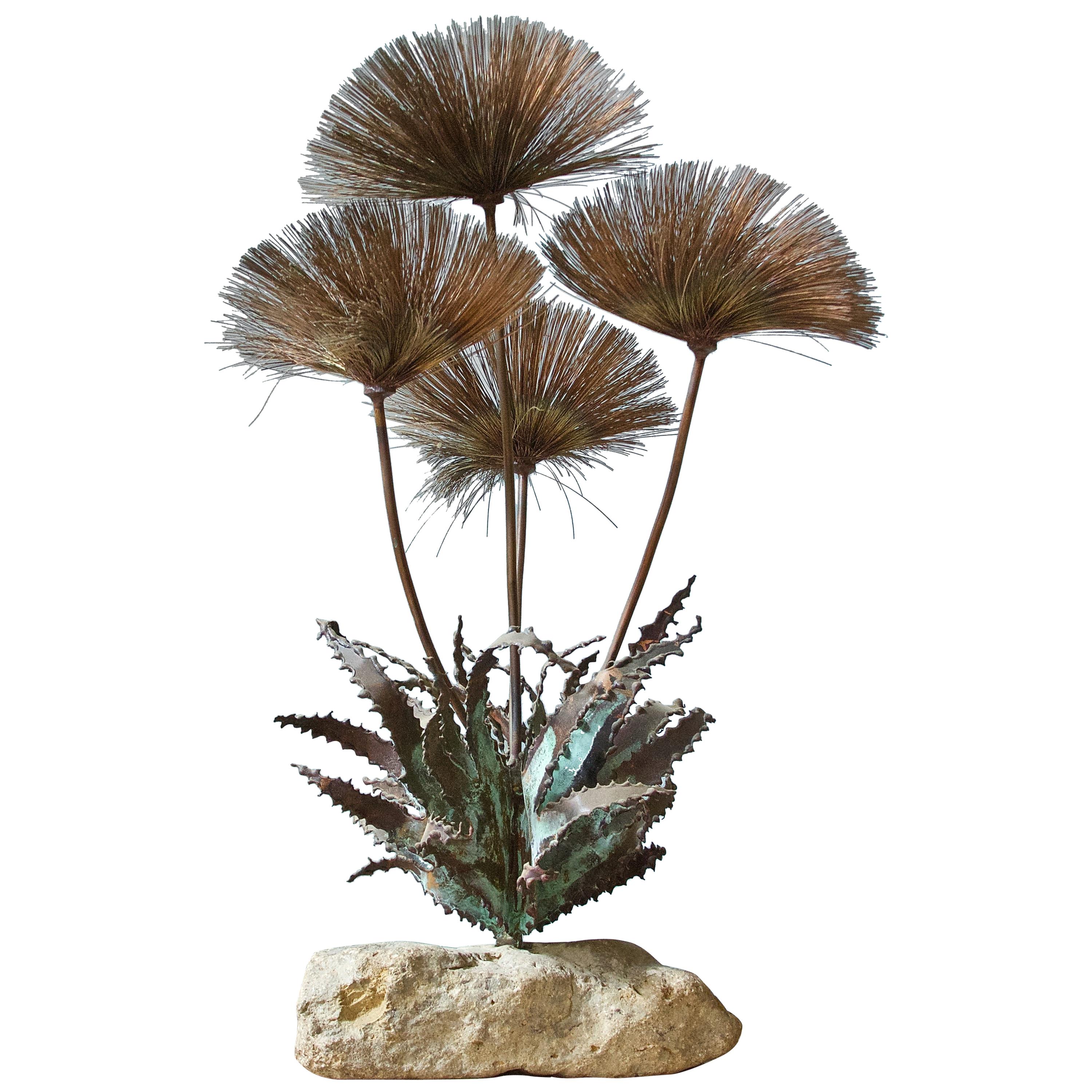 Desert Flowers Sculpture by John Steck, 1960s