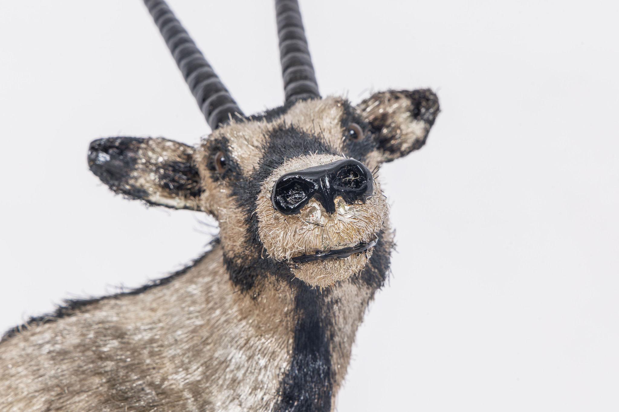 Maestà del deserto: Un Majestic Arabian Oryx in argento Sterling di Buccellati In condizioni buone in vendita a Queens, NY