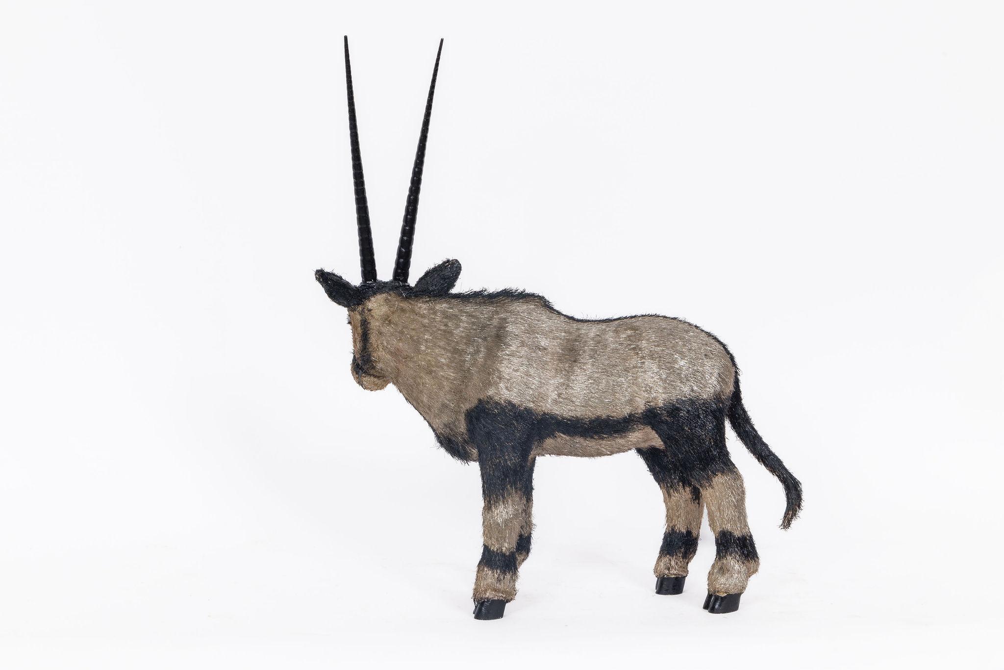 Wüste Majestät: Eine majestätische Buccellati Sterling Silber Arabische Oryx im Angebot 2