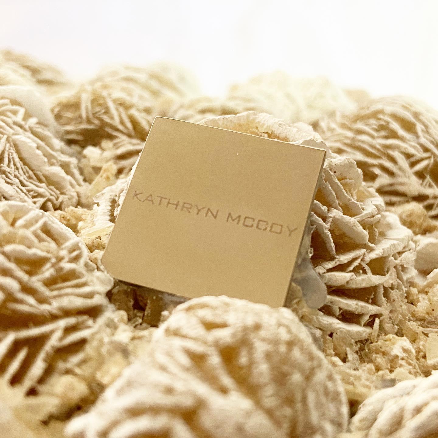 Desert Rose Gypsum Inside Out Bowl By Kathryn McCoy In Good Condition For Sale In Delray Beach, FL