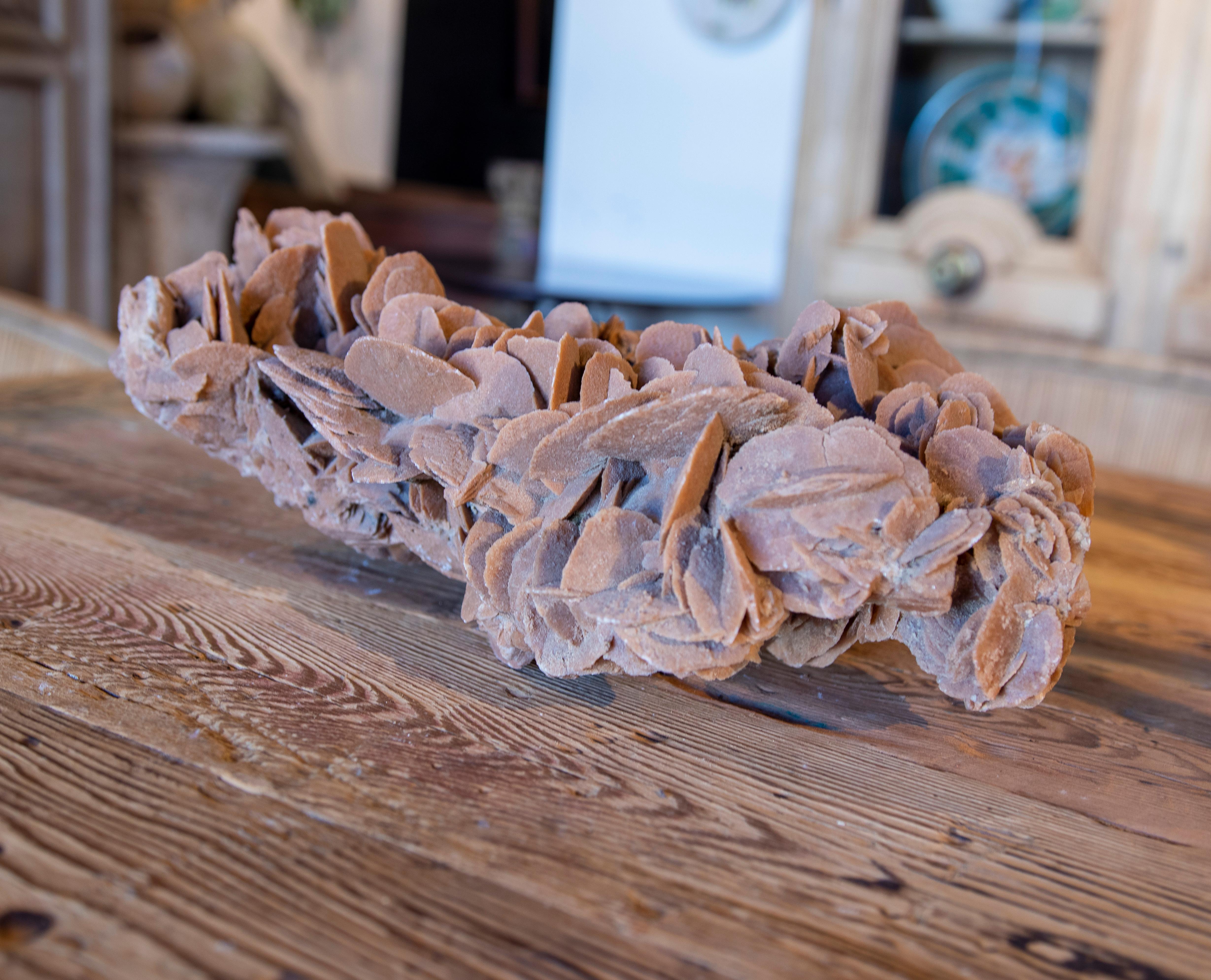 Rock Crystal Desert Rose' Selenite Crystal Formation