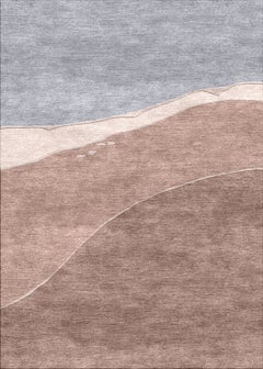 DESERT VEIL – Custom Handmade Rug in TENCEL / New Zealand Wool by Rugs & Co