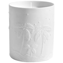 Desert White Candle