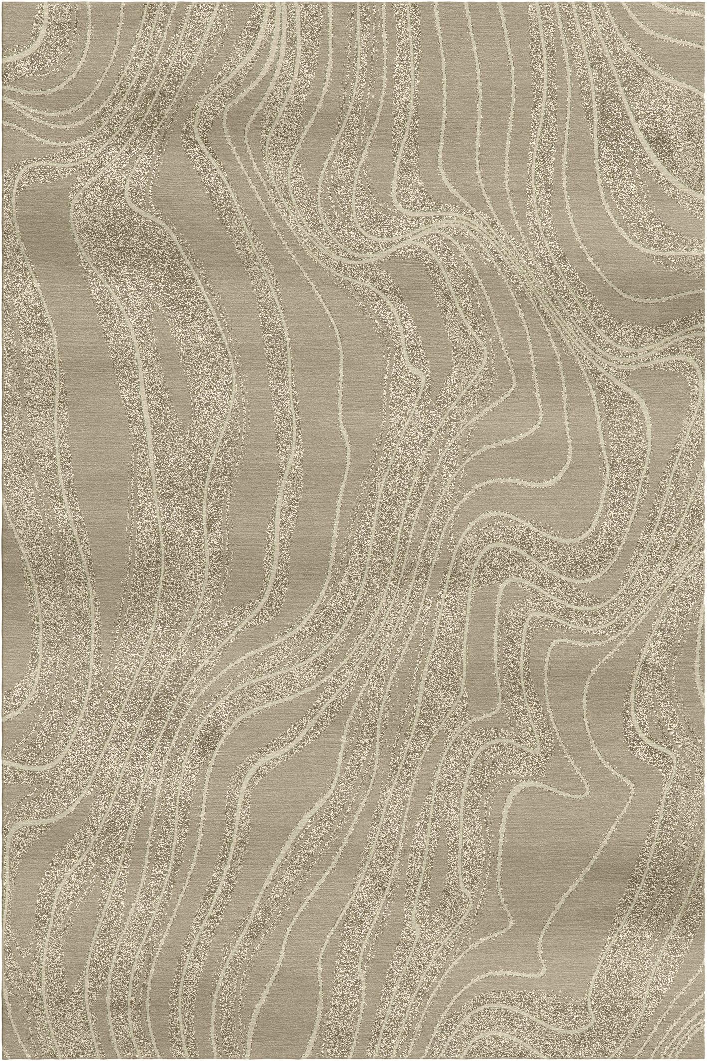 Italian Deserto Rug I by Giulio Brambilla For Sale