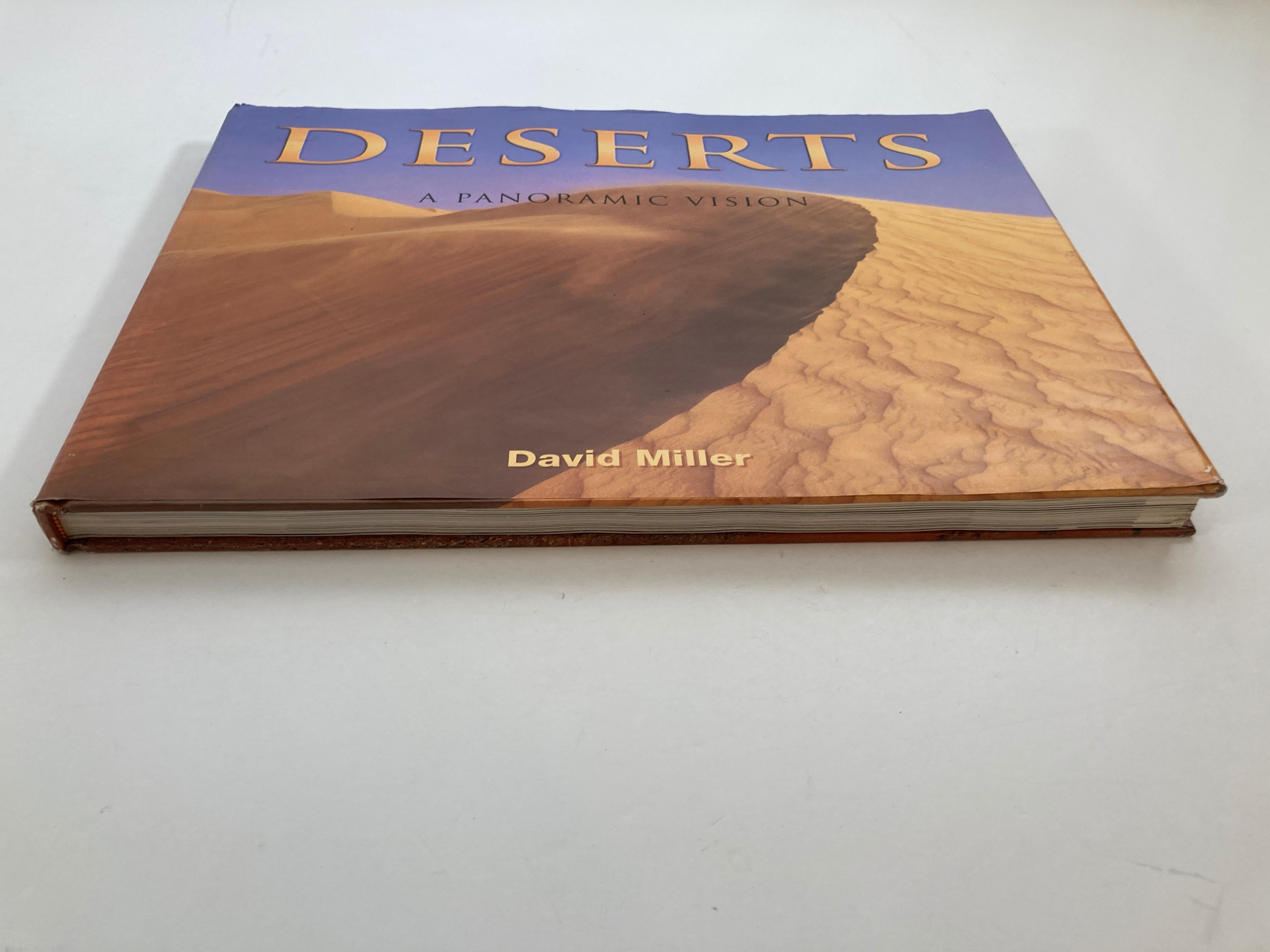 Deserts A Panoramic Vision von David Miller, Großes Hardcoverbuch (Organische Moderne) im Angebot