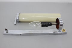 Design Bauhaus Chrome Wall Lamp / Scone, 1930s