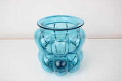 Design Big Blue Vase, 1960s, Czechoslovakia