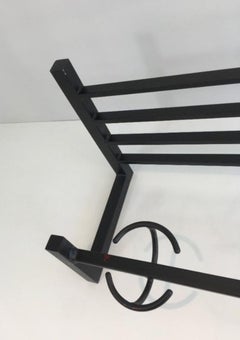 Design Black Metal coat Hanger