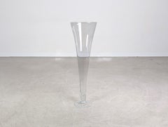 Design Bodenvase Glas Vase 80cm Modern
