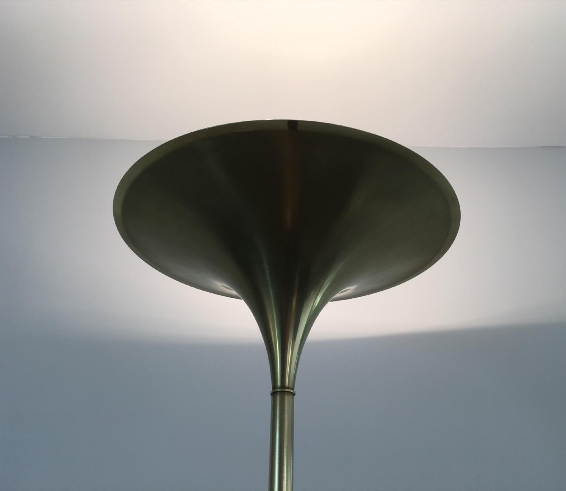 Design Brass Floor Lamp, French, circa 1970 1