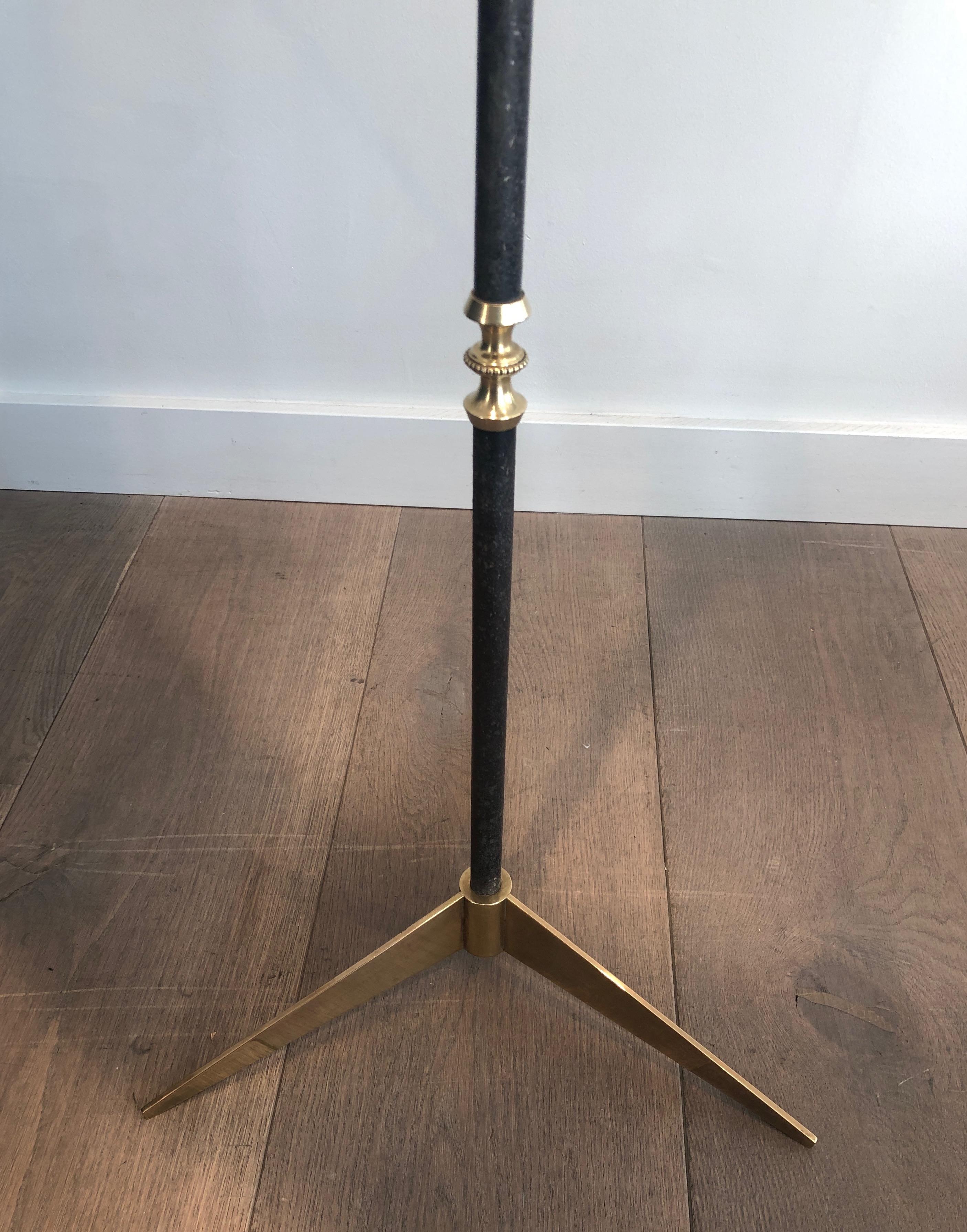 Lampada da terra Design/One in ottone e acciaio spazzolato in vendita 3