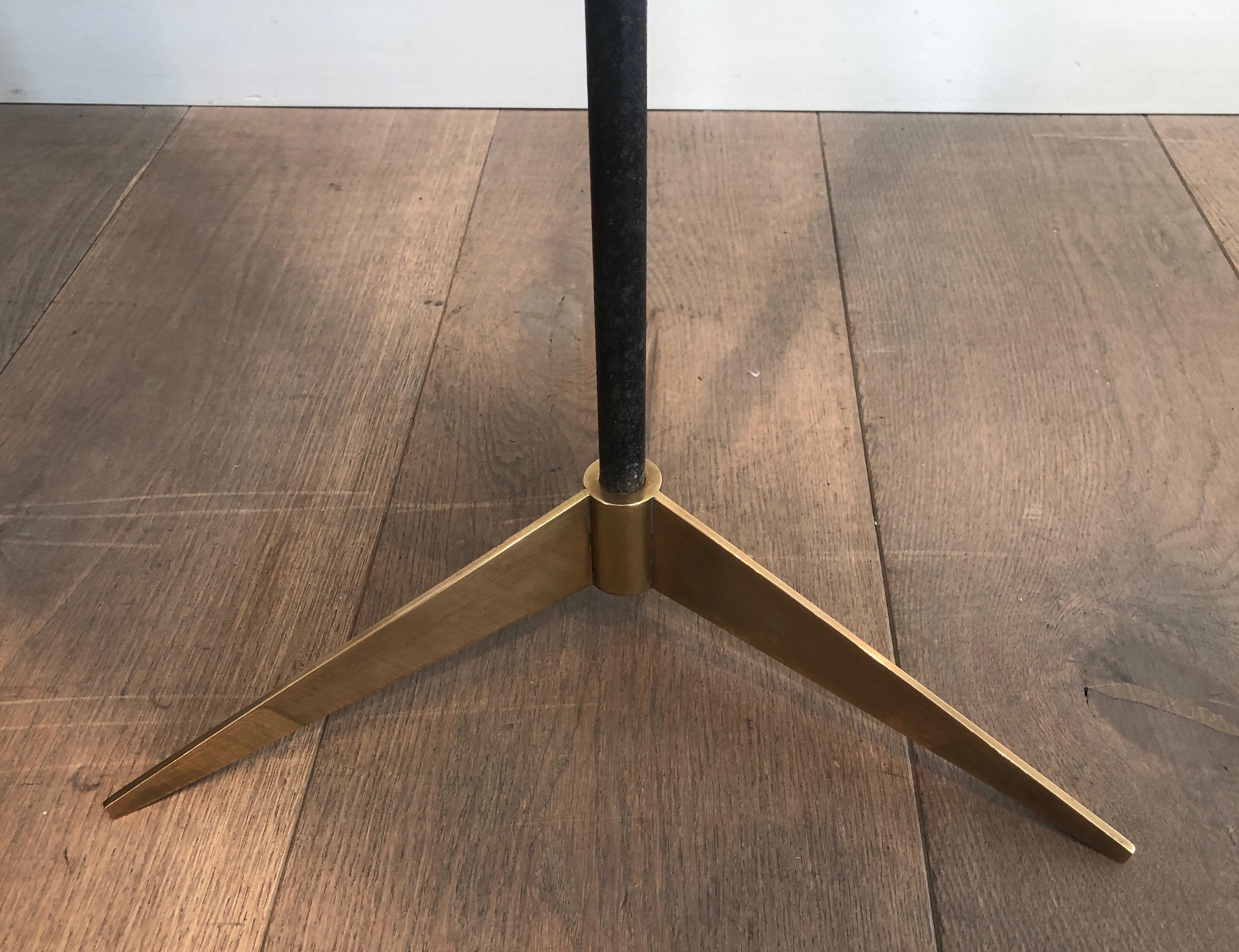 Lampada da terra Design/One in ottone e acciaio spazzolato in vendita 4