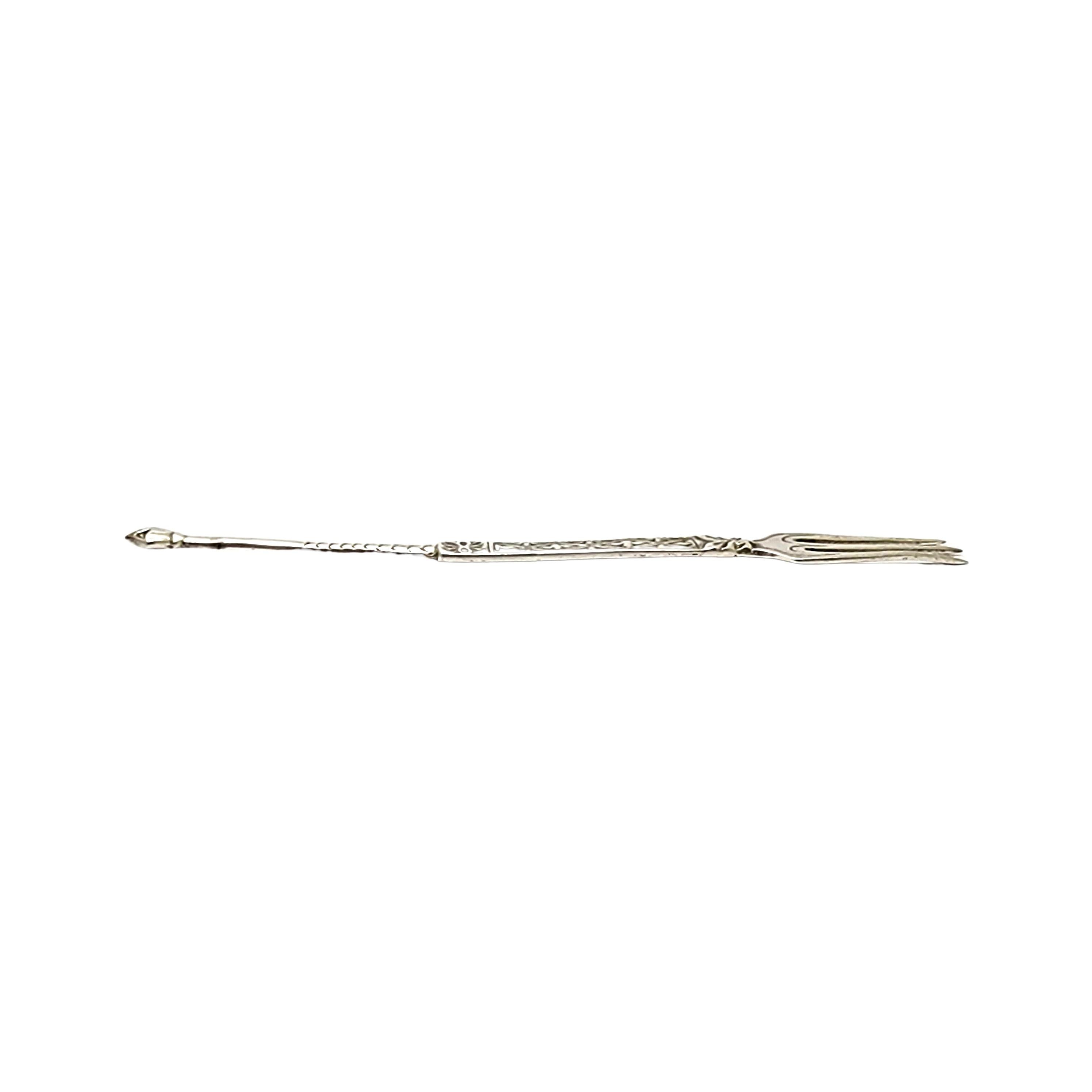 Design par A.H. Fourchette à Nunnery Darby&Son Birmingham, Angleterre, en argent sterling n°13654 Excellent état - En vente à Washington Depot, CT