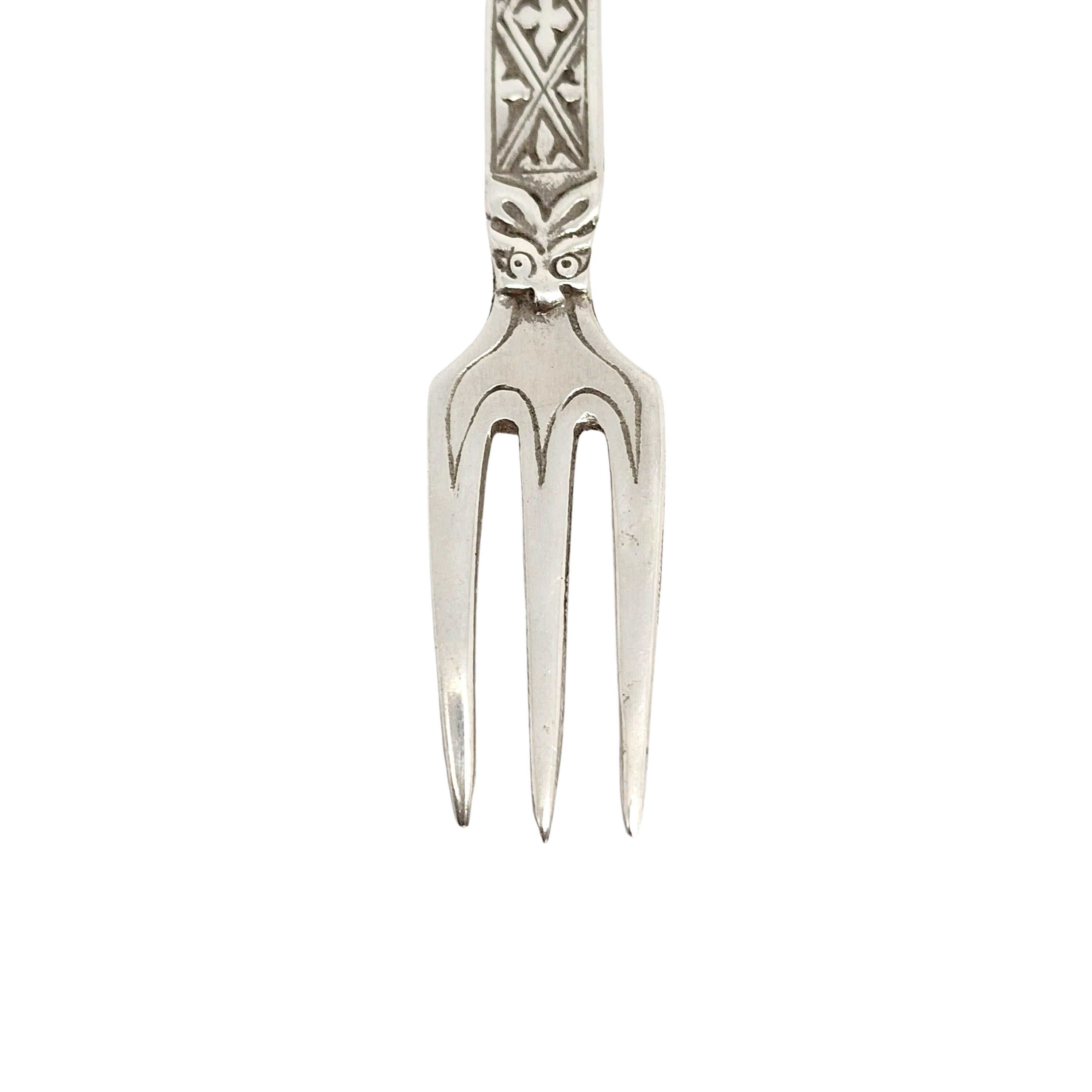 Design par A.H. Fourchette à Nunnery Darby&Son Birmingham, Angleterre, en argent sterling n°13654 en vente 2