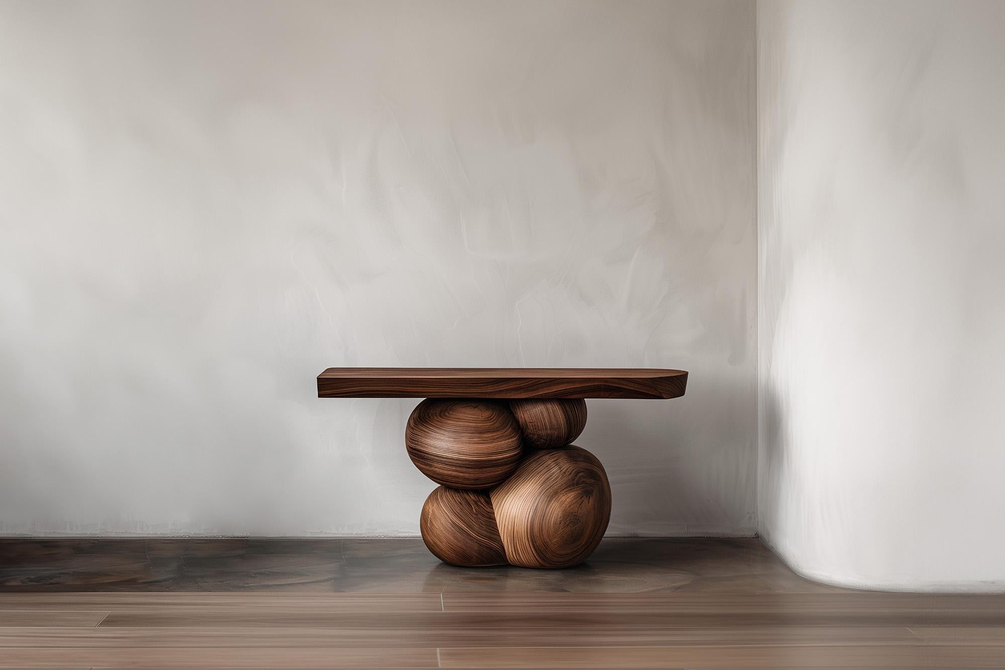 Design by Joel Escalona Elefante Sideboard 22, Curvaceous Wood Design In New Condition For Sale In Ciudad de México, CDMX