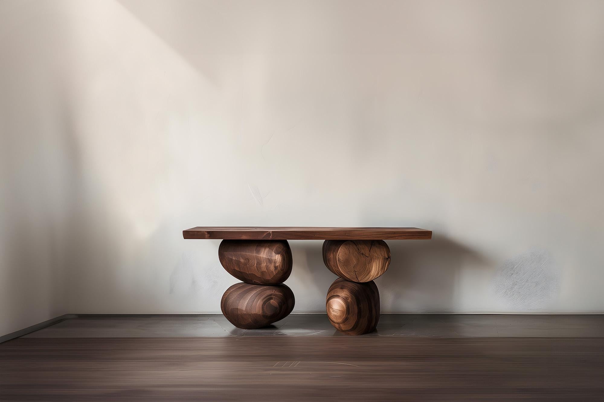 Diseño de Joel Escalona Aparador Elefante 30, Remolino de madera, Pieza de Autor Brutalista en venta