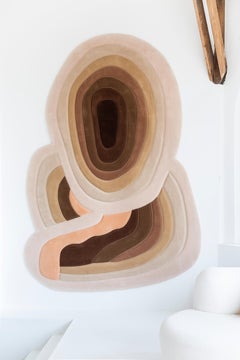 Carpet Bomba SMALL by Milla Novo: Bold 1970s-Inspired Wool Rug