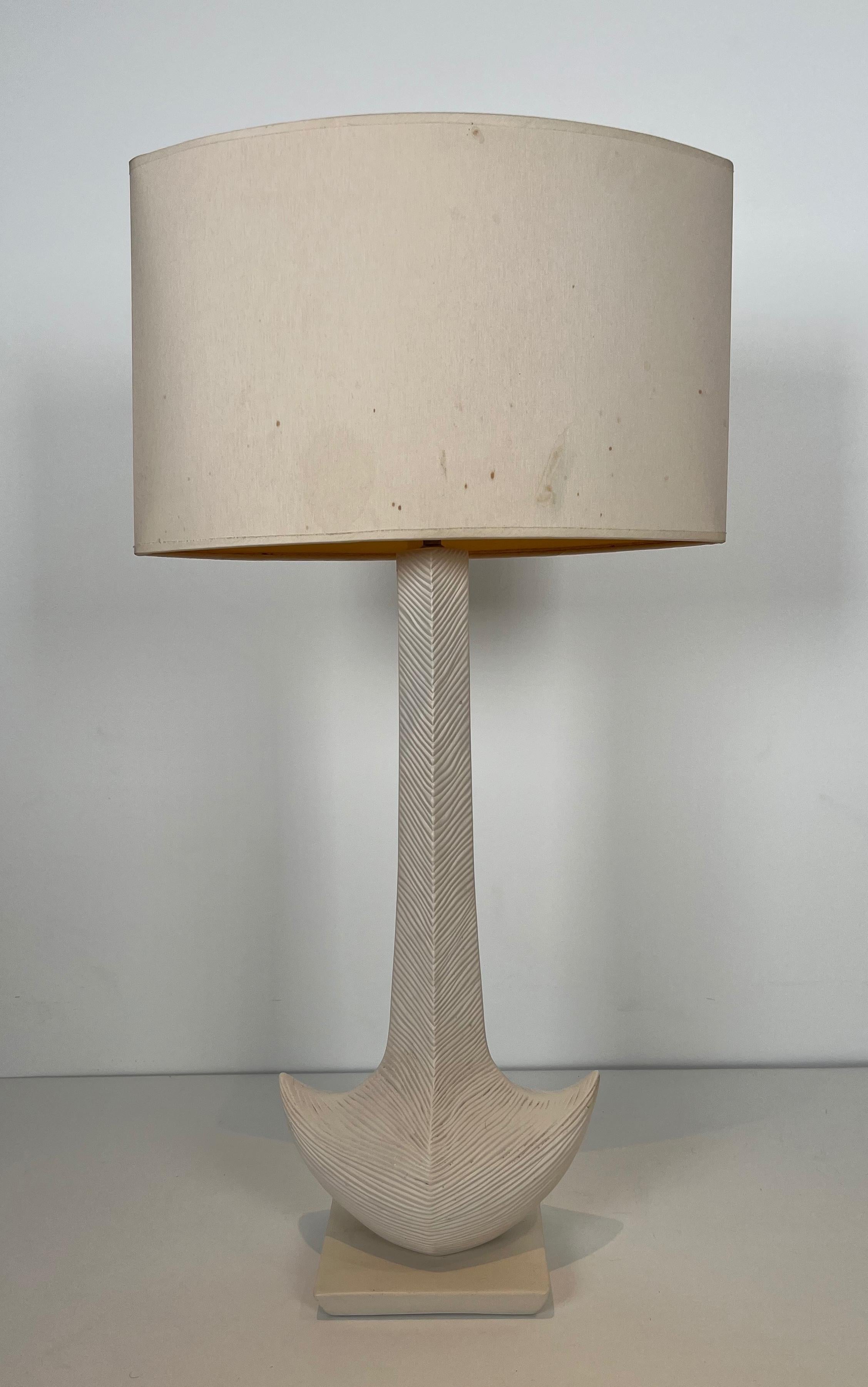 Lampe de table en céramique Design. Œuvre française de L Drummer Vers 1970 en vente 4