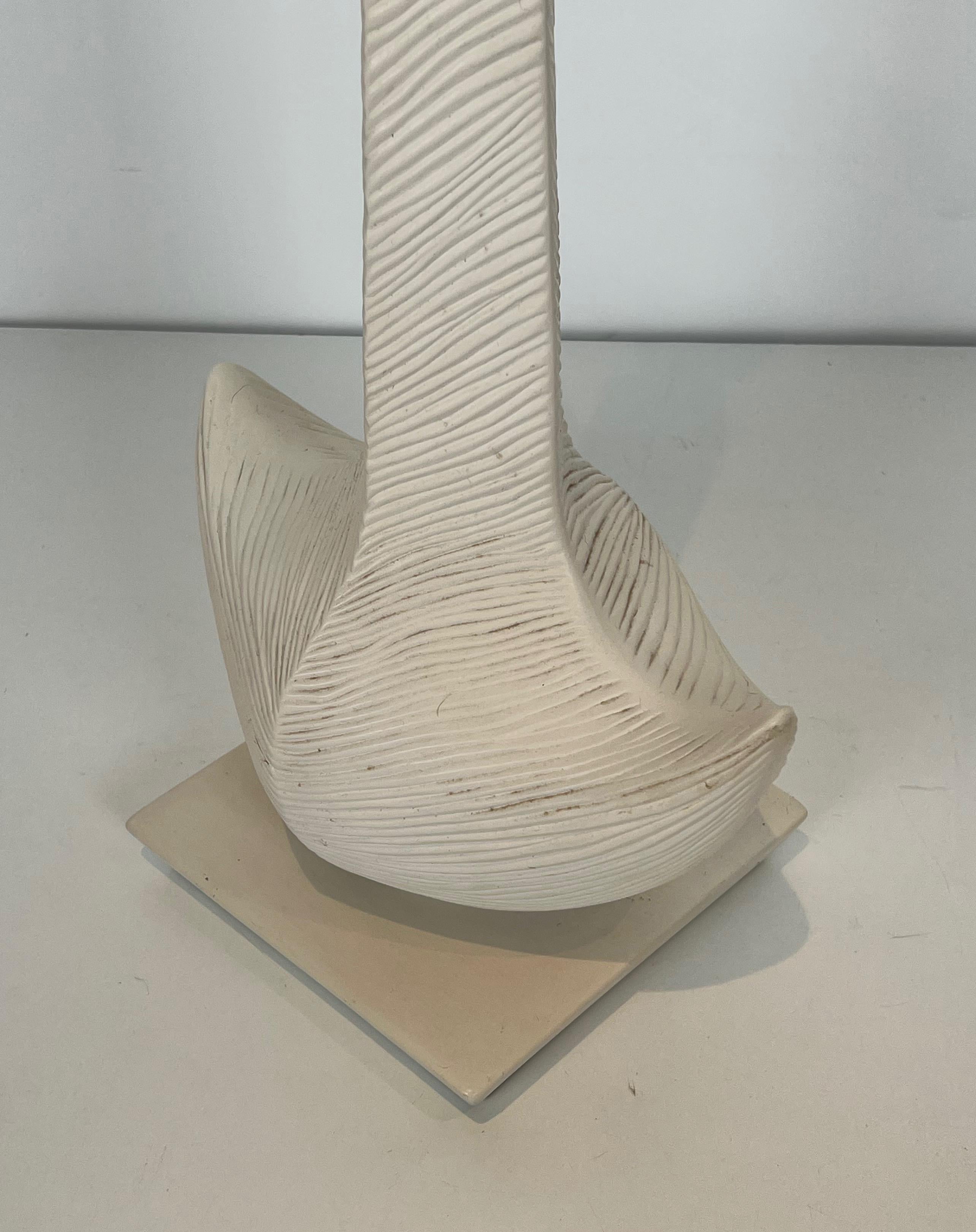 Lampe de table en céramique Design. Œuvre française de L Drummer Vers 1970 en vente 11