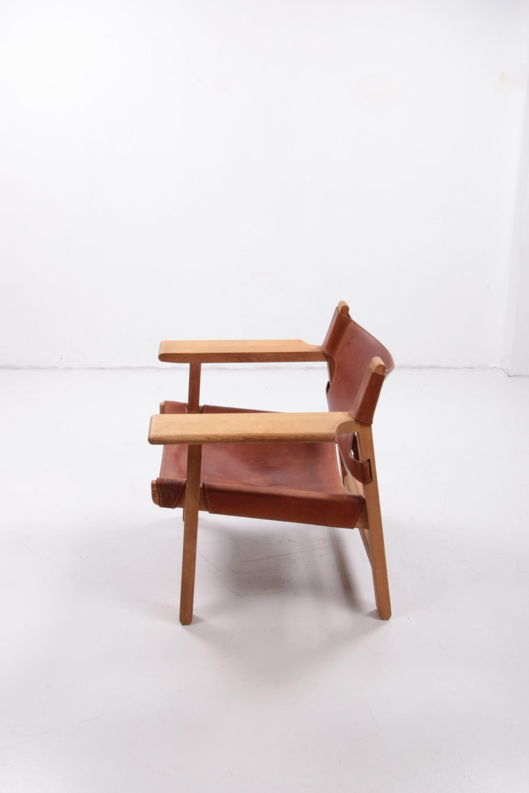 Chaise Design de Borge Mogensen, également appelée chaise Spanisch, 1960, Danemark Bon état - En vente à Oostrum-Venray, NL