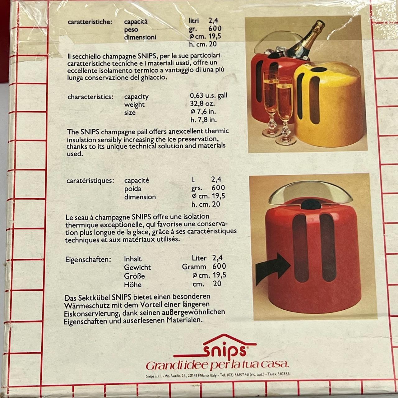 Champán o cubitera de diseño de Jean Pierre Vitrac, años 80 en venta 4