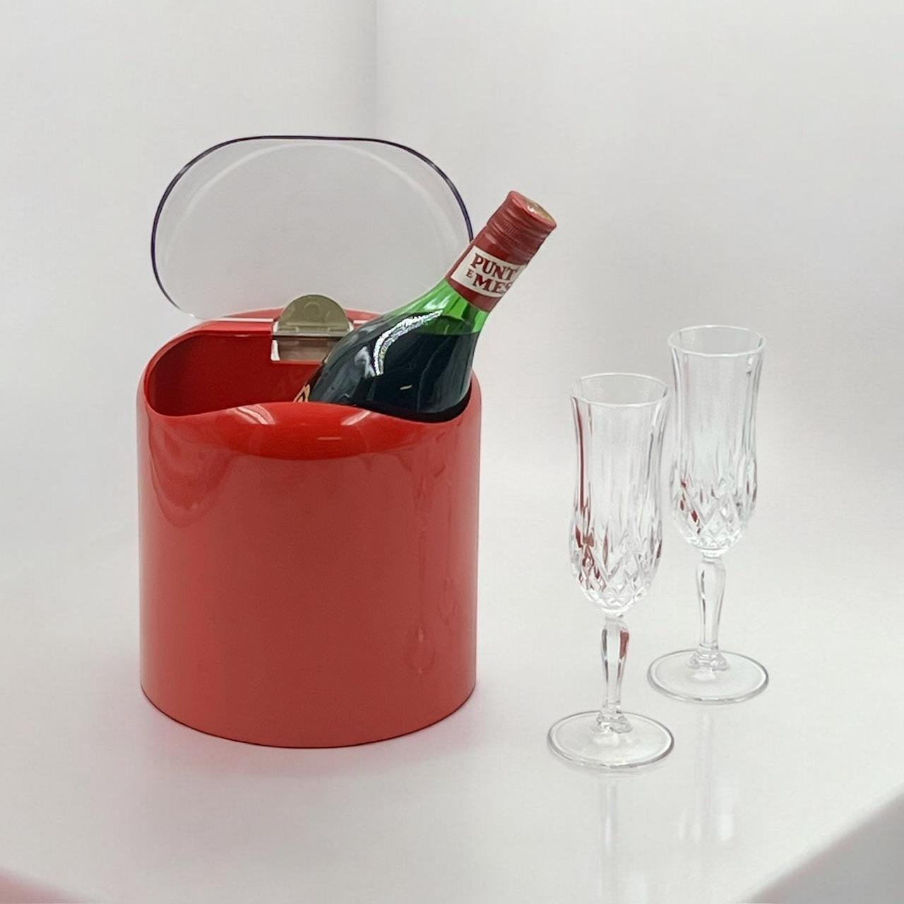 Champán o cubitera de diseño de Jean Pierre Vitrac, años 80 Plástico en venta
