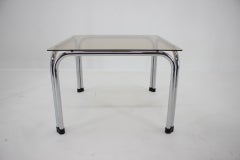 Design Chrome Coffee/Side Table by Viliam Chlebo, Czechoslovakia, 1980s