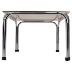 Design Chrome Coffee/Side Table by Viliam Chlebo, Czechoslovakia, 1980s