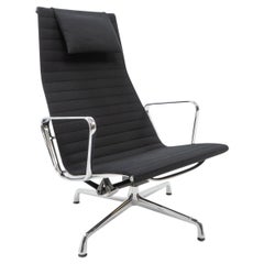 Vintage Design Classic: Eames Alu Group EA124 Lounge Chair, Vitra, 1980s